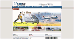 Desktop Screenshot of fastgocourier.com